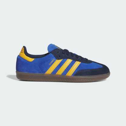 SAMBA ADV Shoes - Collegiate Navy / Preloved Yellow / Royal Blue - view 1