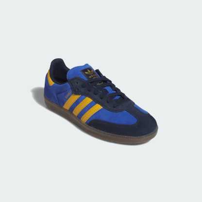 SAMBA ADV Shoes - Collegiate Navy / Preloved Yellow / Royal Blue - view 4