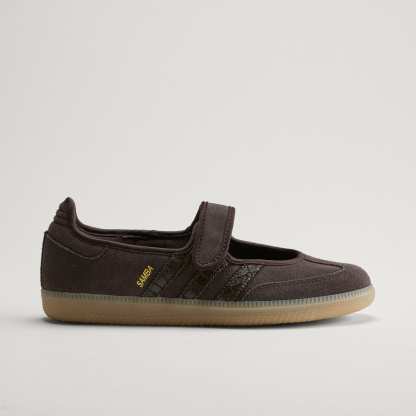 SAMBA JANE SHOES - Aurora Coffee / Aurora Coffee / Gold Metallic - view 3