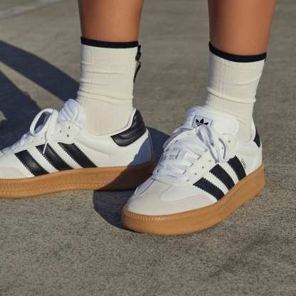 Samba XLG Shoes - Cloud White / Core Black / Gum - view 3