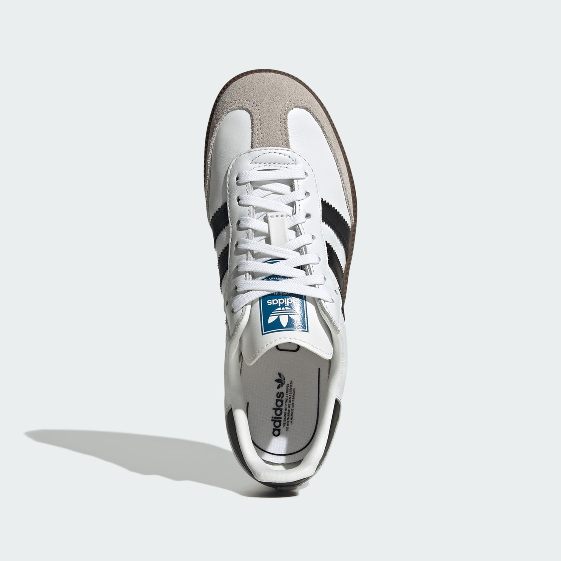 Samba OG Shoes Kids - Cloud White / Core Black / Gum - view 2