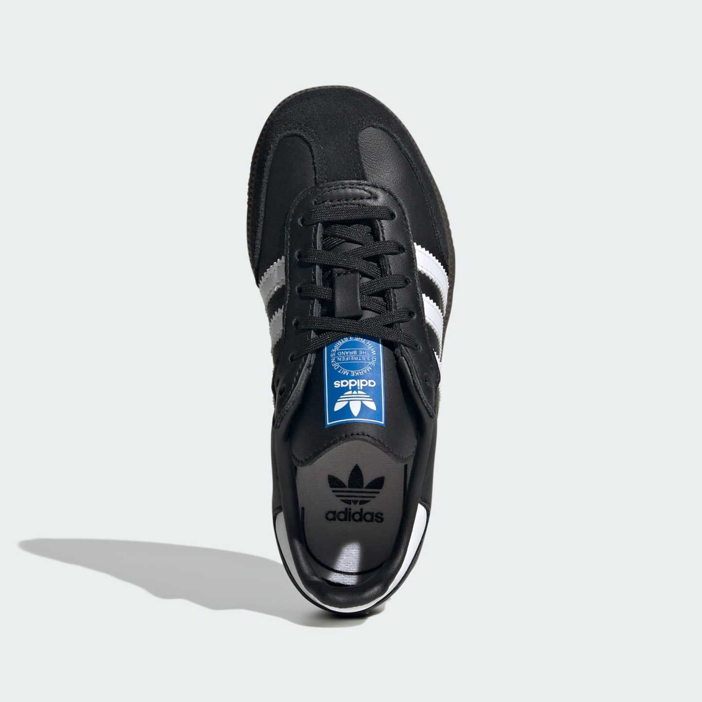 Samba OG Shoes Kids - Core Black / Cloud White / Gum - view 2