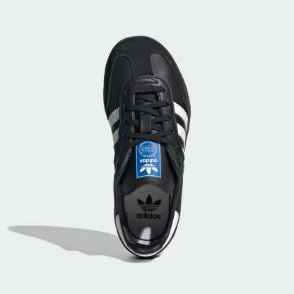 Samba OG Shoes Kids - Core Black / Cloud White / Gum - view 2
