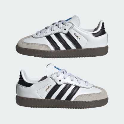 Samba OG Shoes Kids - Cloud White / Core Black / Gum - view 7
