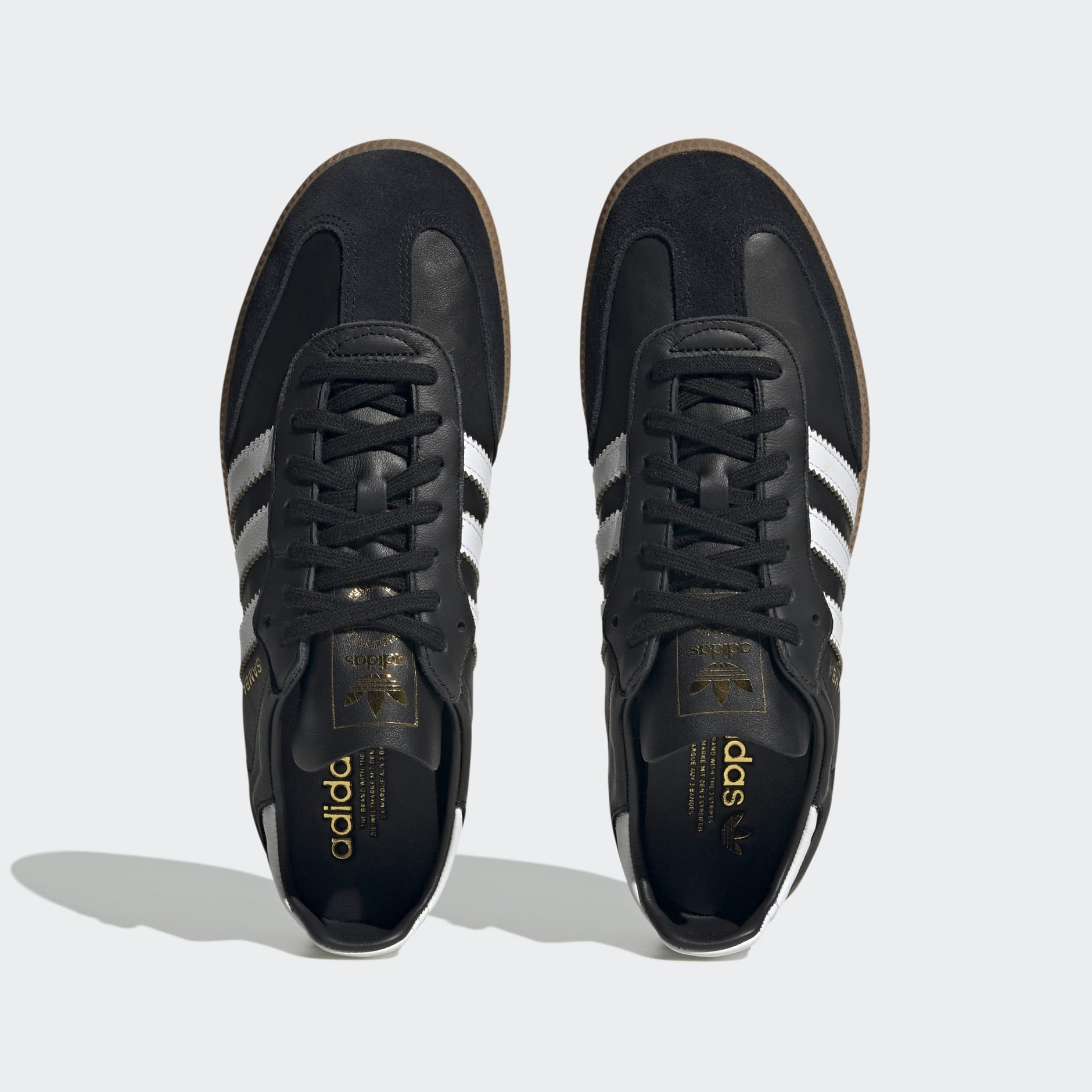 Samba Decon Shoes - Core Black / Cloud White / Core Black - view 2