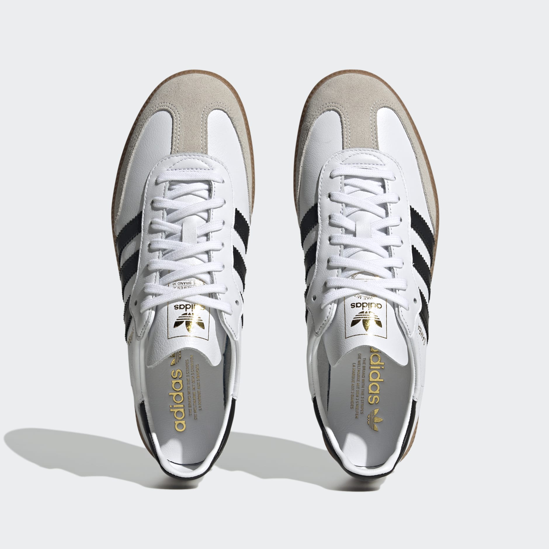Samba Decon Shoes - Cloud White / Core Black / Grey One - view 2