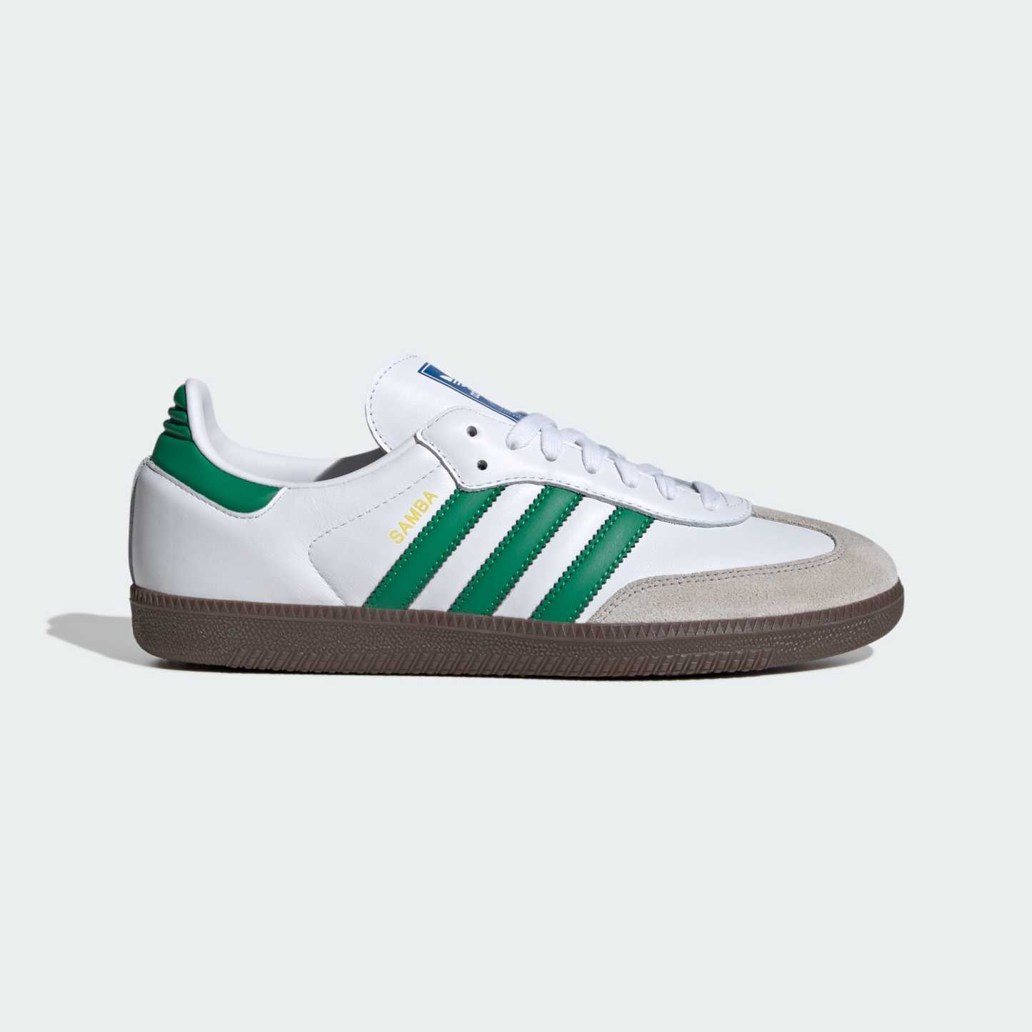 Samba OG Shoes - Cloud White / Green / Supplier Colour - view 1