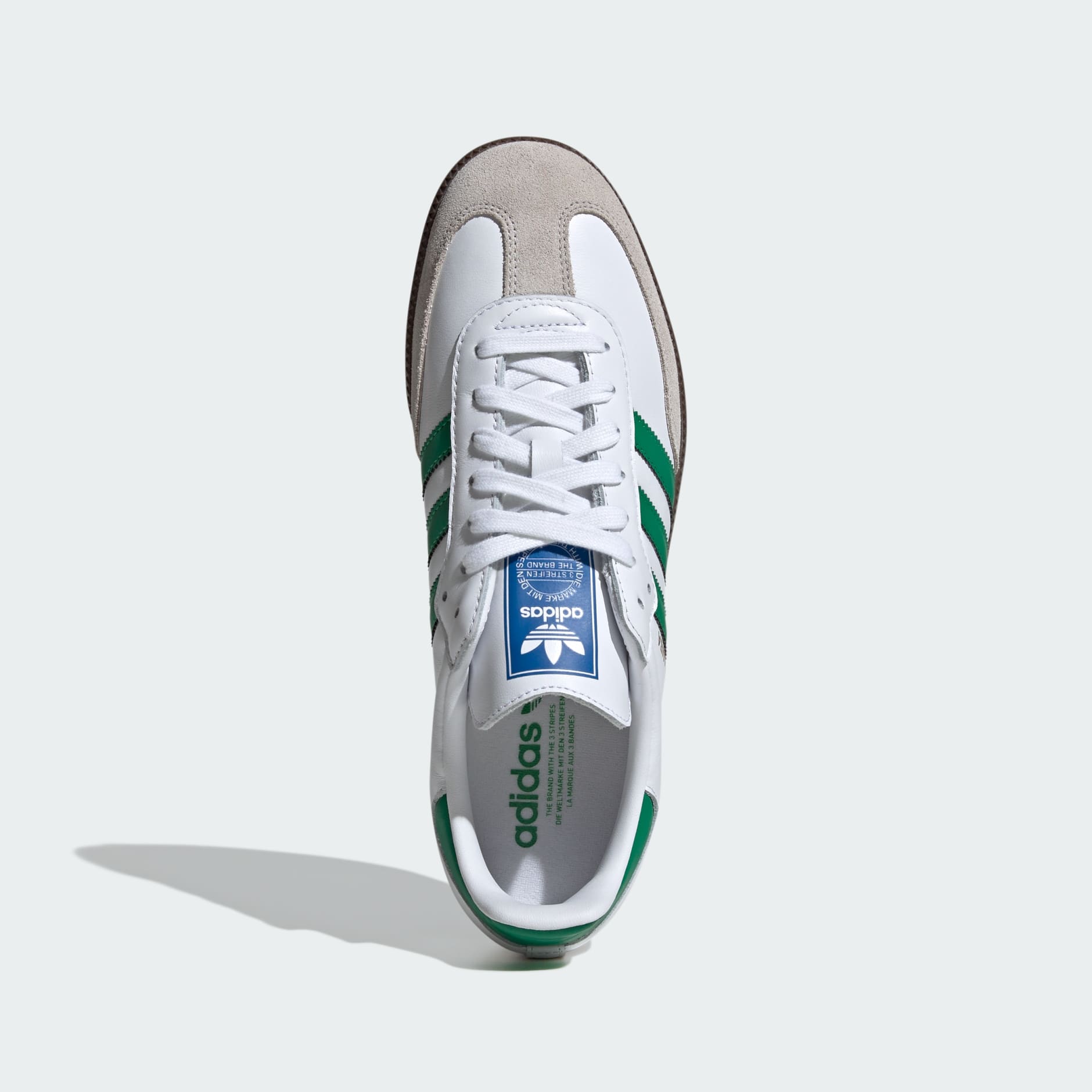 Samba OG Shoes - Cloud White / Green / Supplier Colour - view 2