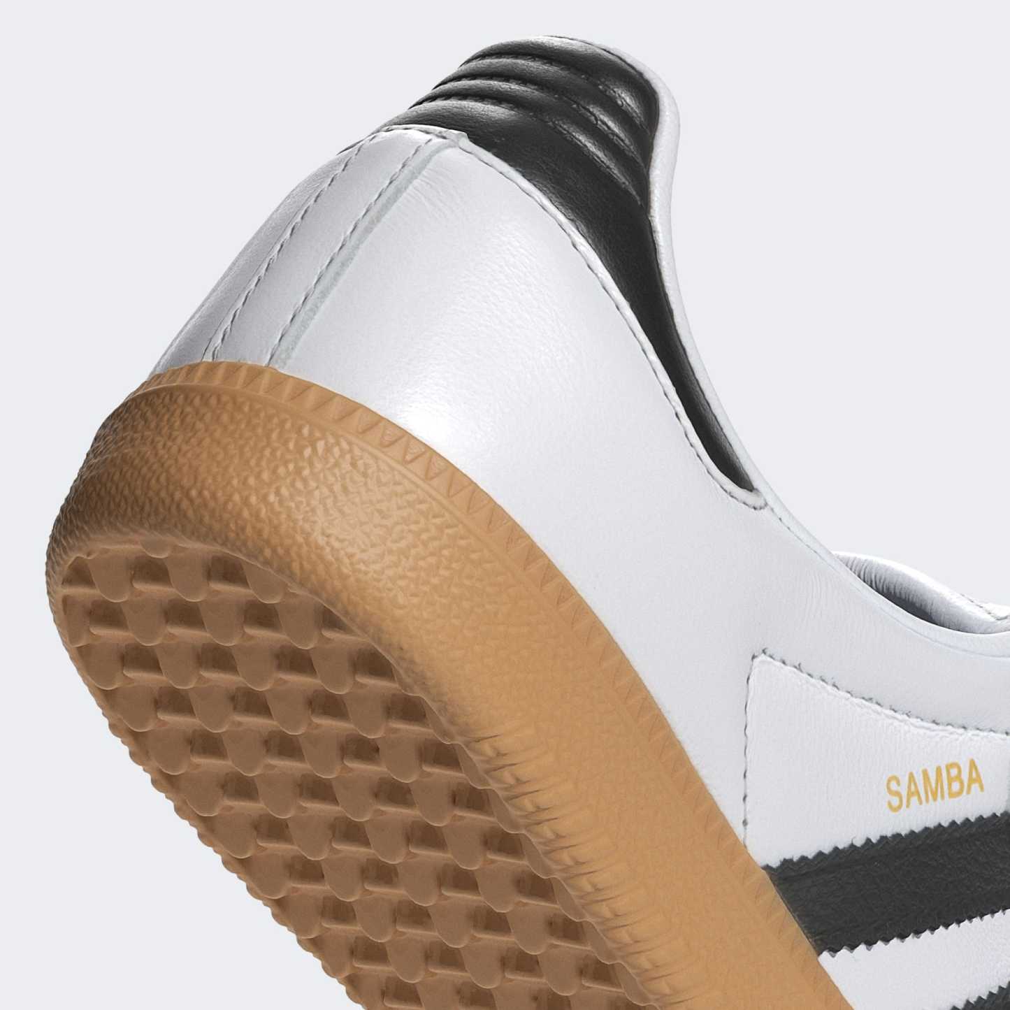 Samba LT Shoes - Cloud White / Core Black / Gold Metallic - view 9