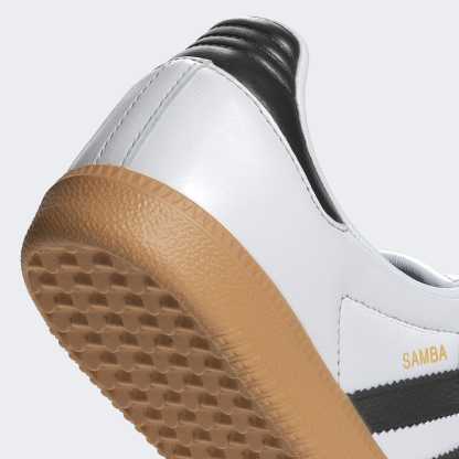 Samba LT Shoes - Cloud White / Core Black / Gold Metallic - view 9
