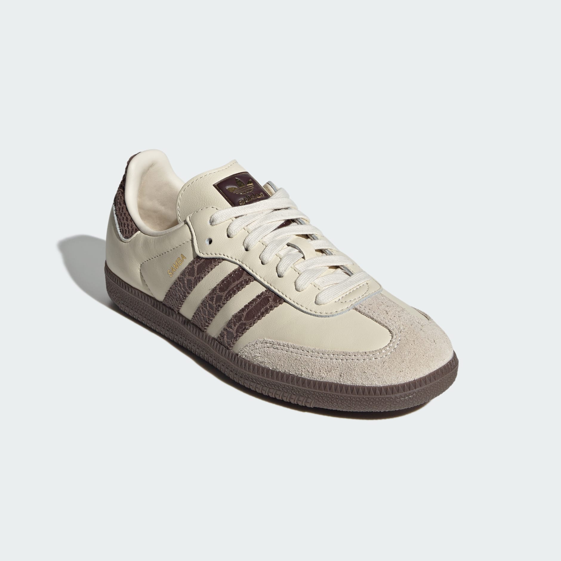 SAMBA OG SHOES - Cream White / Earth Strata / Maroon - view 5