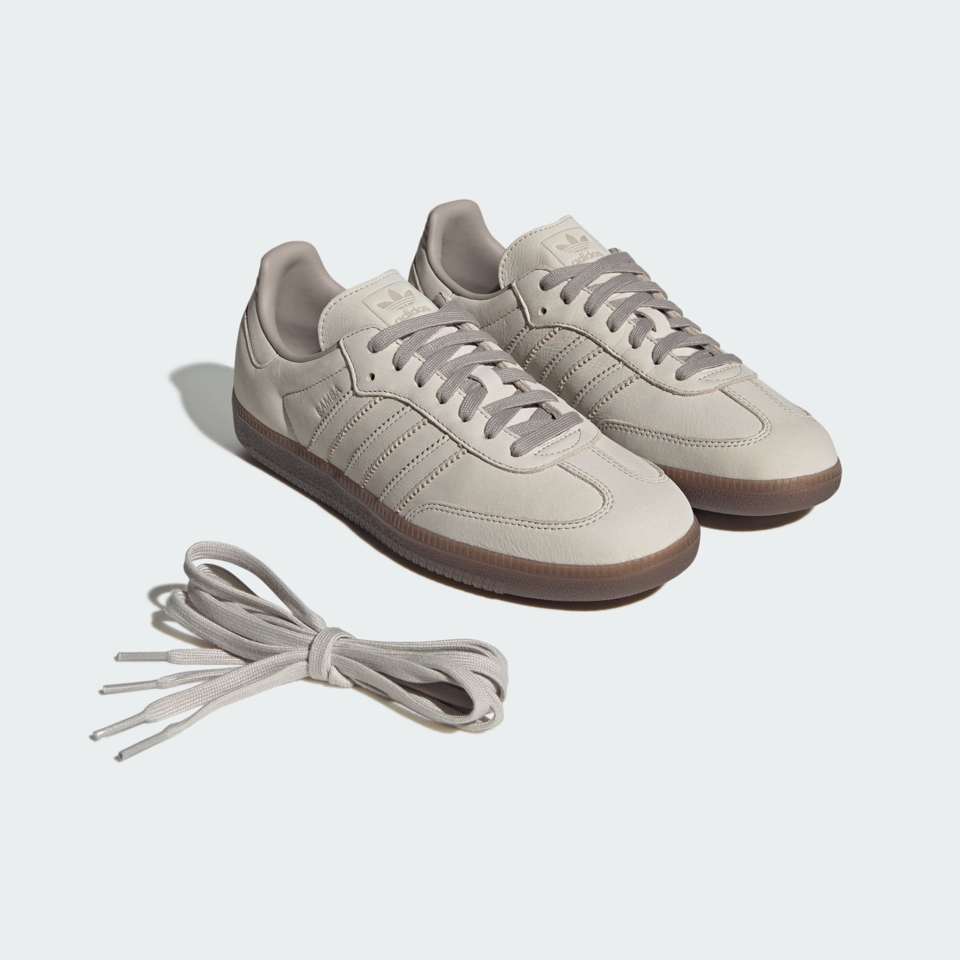 SAMBA OG SHOES - Alumina / Light Brown / Gum - view 8