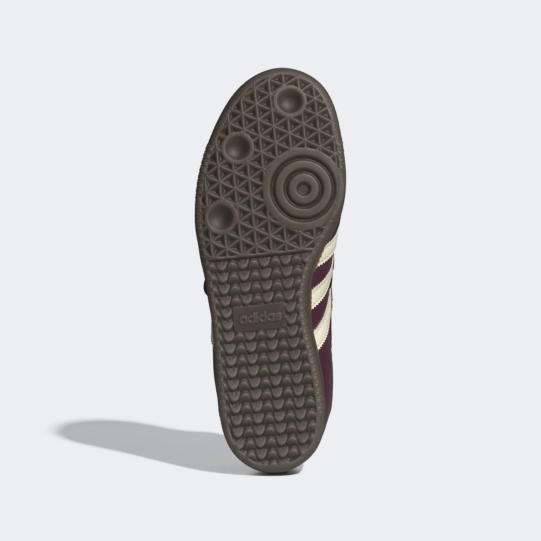 Samba Jane Shoes - Maroon / Cream White / Gold Metallic - view 3