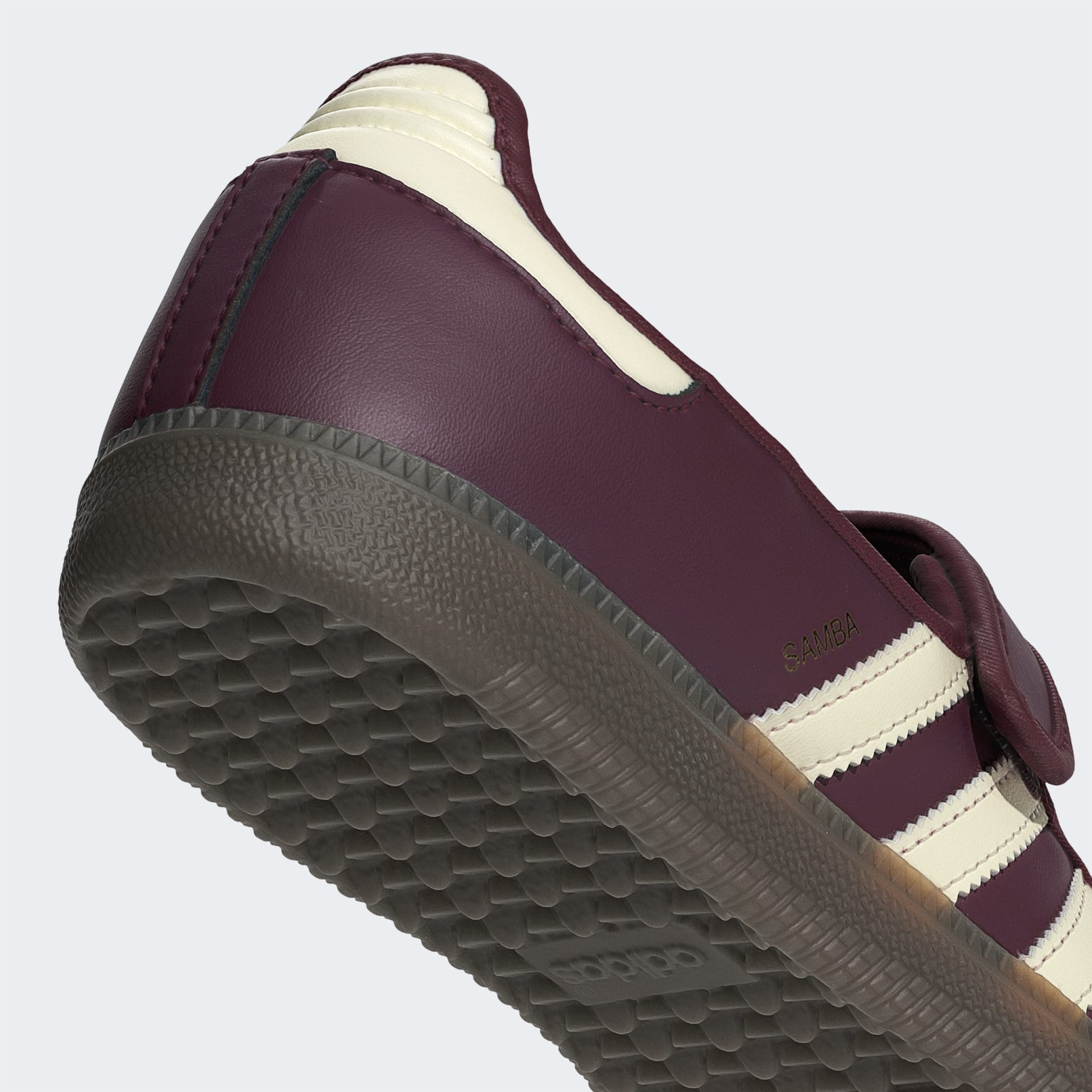 Samba Jane Shoes - Maroon / Cream White / Gold Metallic - view 9