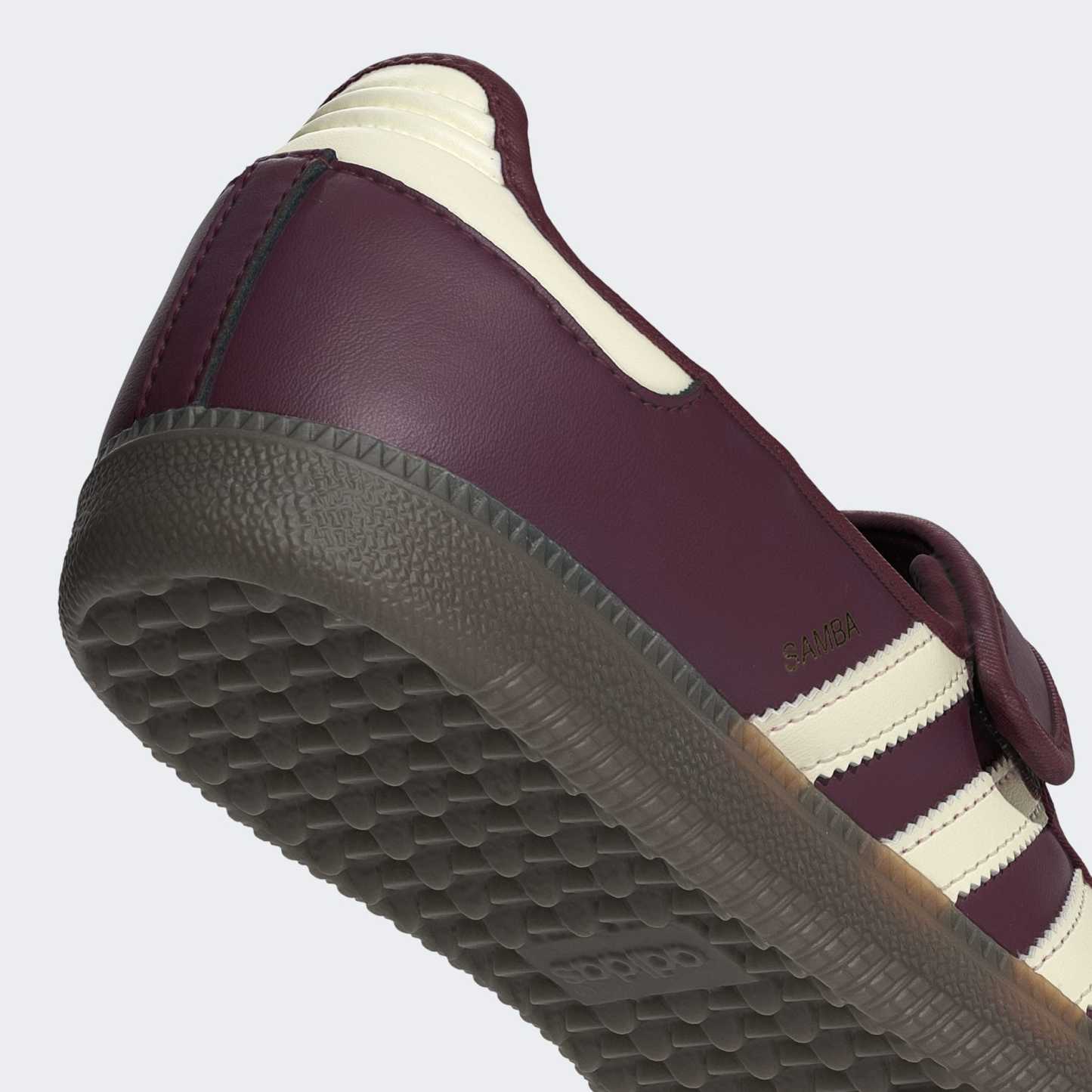 Samba Jane Shoes - Maroon / Cream White / Gold Metallic - view 9