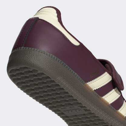 Samba Jane Shoes - Maroon / Cream White / Gold Metallic - view 9