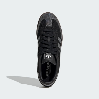 Samba OG Rhinestone Shoes - Core Black / Core Black / Cloud White - view 2