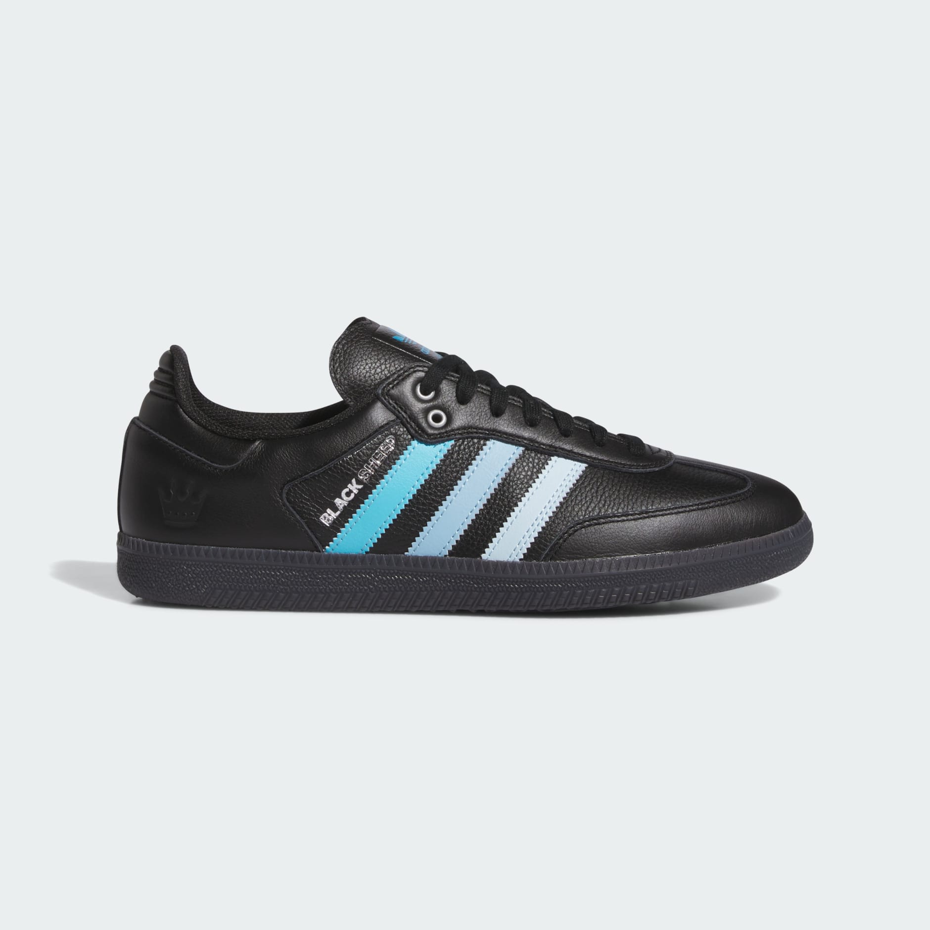 CLTFC x Black Sheep Samba ADV Shoes - Core Black / Cloud White / Ice Blue - view 1