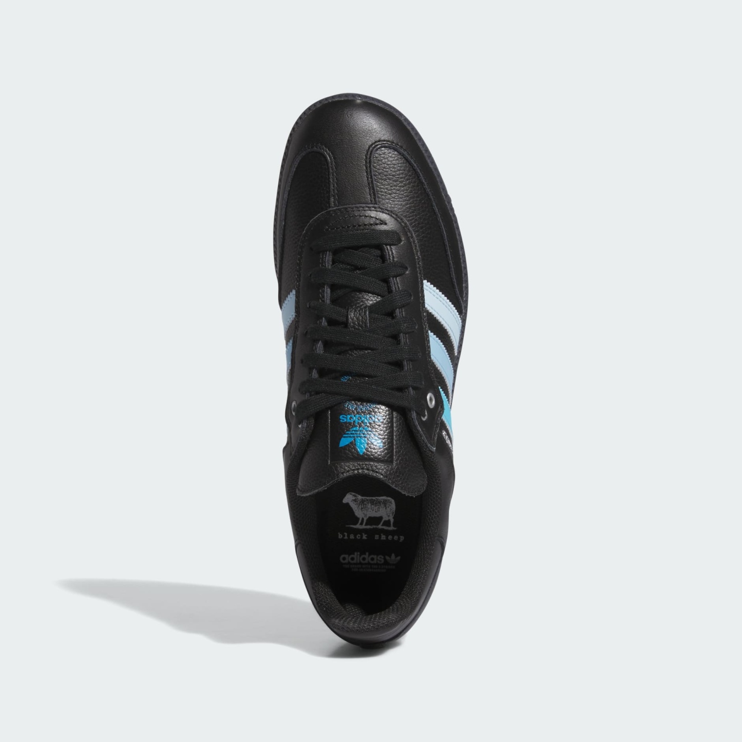 CLTFC x Black Sheep Samba ADV Shoes - Core Black / Cloud White / Ice Blue - view 2