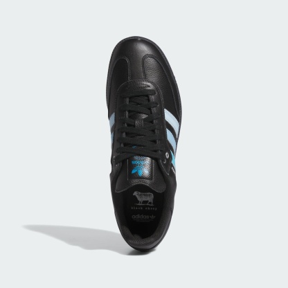 CLTFC x Black Sheep Samba ADV Shoes - Core Black / Cloud White / Ice Blue - view 2