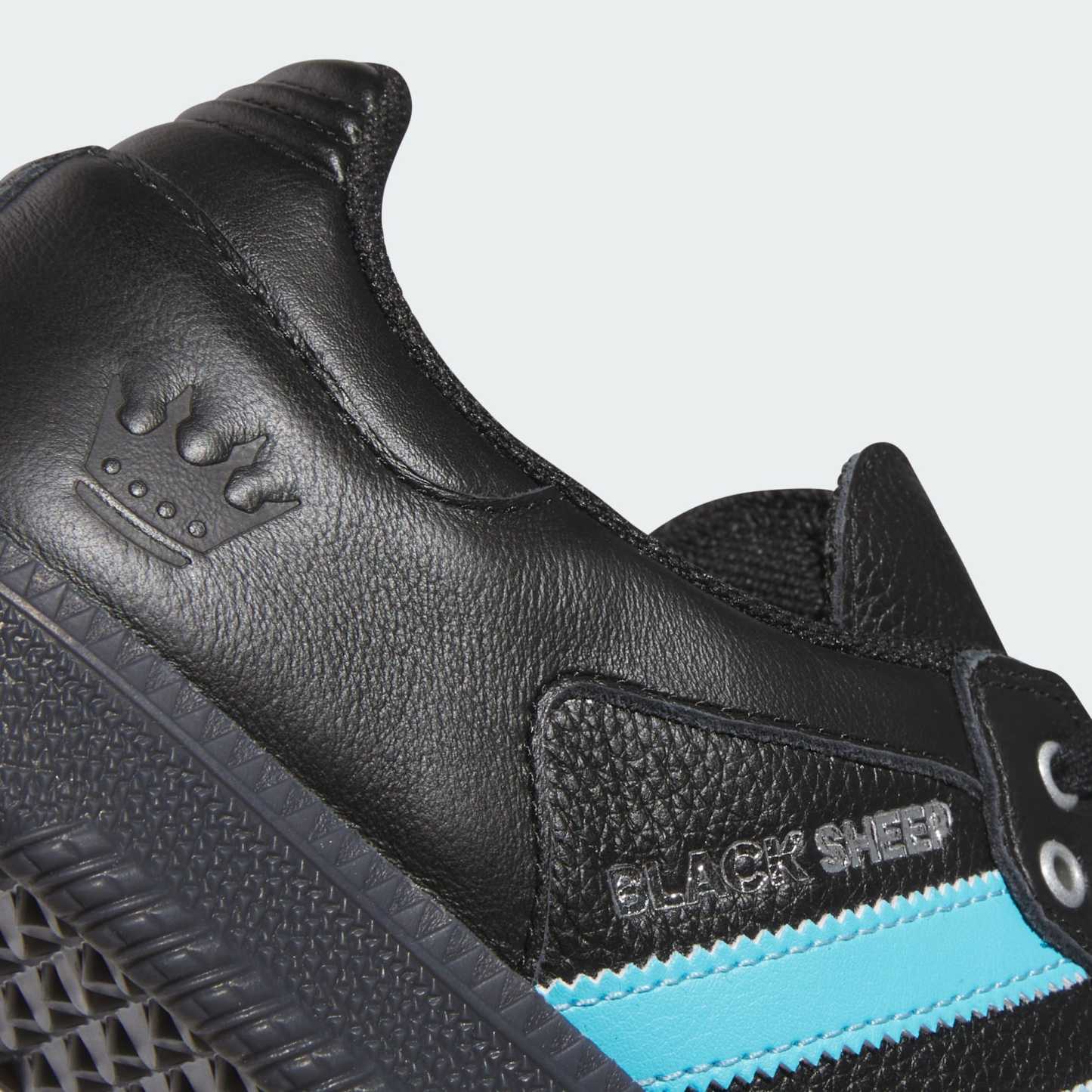 CLTFC x Black Sheep Samba ADV Shoes - Core Black / Cloud White / Ice Blue - view 8
