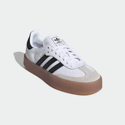 Sambae Shoes - Cloud White / Core Black / Gold Metallic - view 4