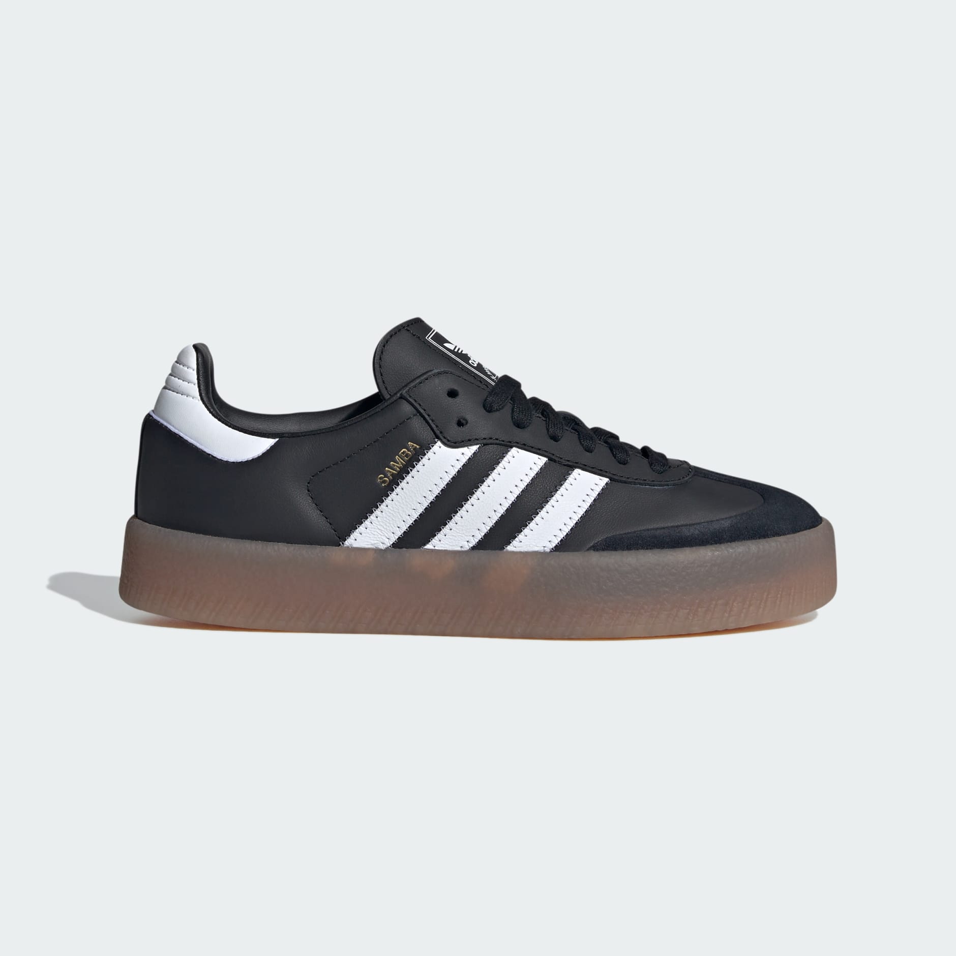 Sambae Shoes - Core Black / Cloud White / Gold Metallic - view 1
