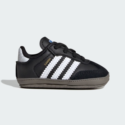 Samba Shoes Kids - Core Black / Cloud White / Blue Bird - view 1