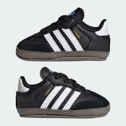 Samba Shoes Kids - Core Black / Cloud White / Blue Bird - view 7