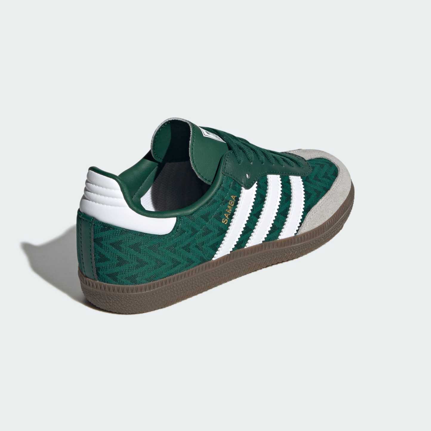 SAMBA OG SHOES - Collegiate Green / Cloud White / Gum - view 5