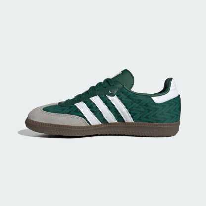 SAMBA OG SHOES - Collegiate Green / Cloud White / Gum - view 6