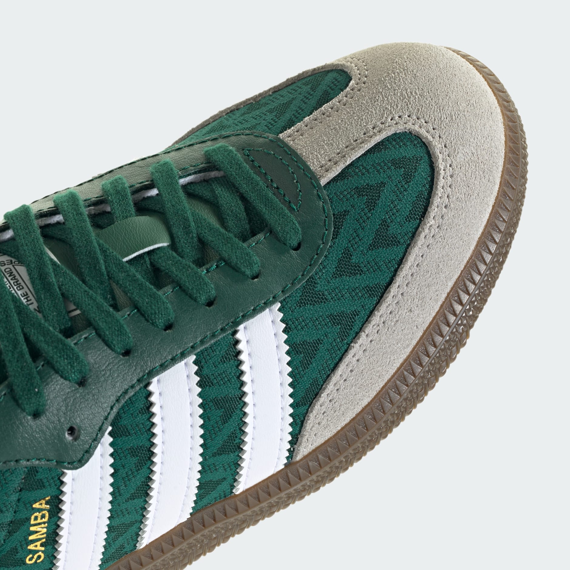 SAMBA OG SHOES - Collegiate Green / Cloud White / Gum - view 9