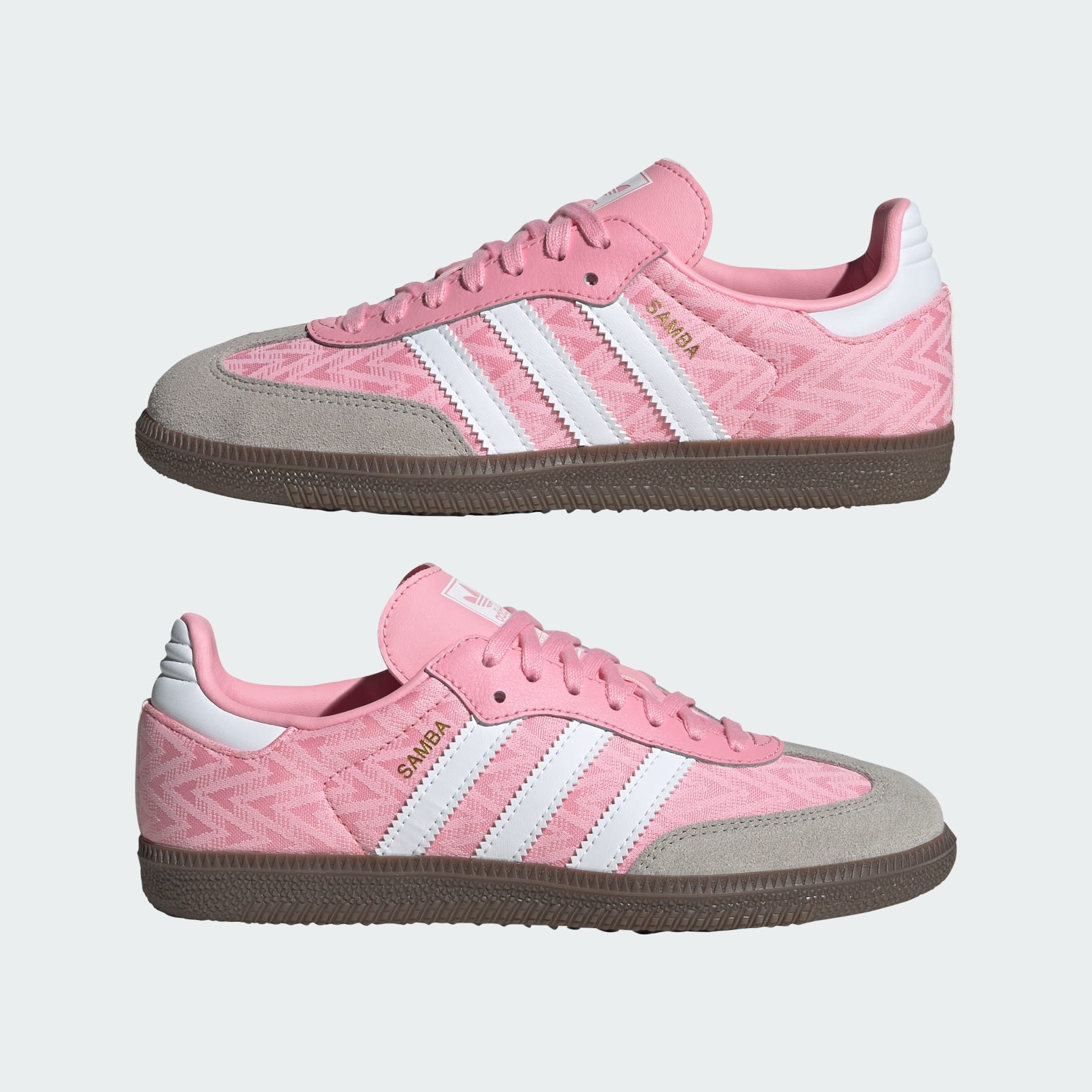 SAMBA OG SHOES - Light Pink / Cloud White / Gum - view 7