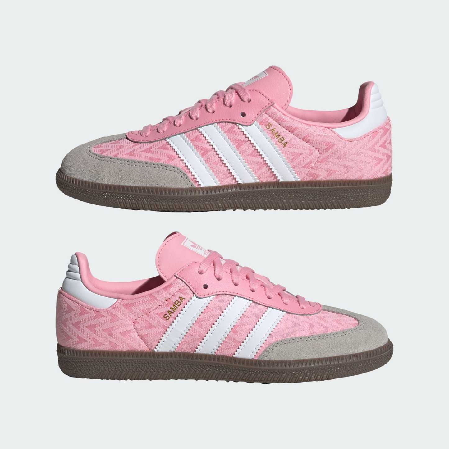 SAMBA OG SHOES - Light Pink / Cloud White / Gum - view 7