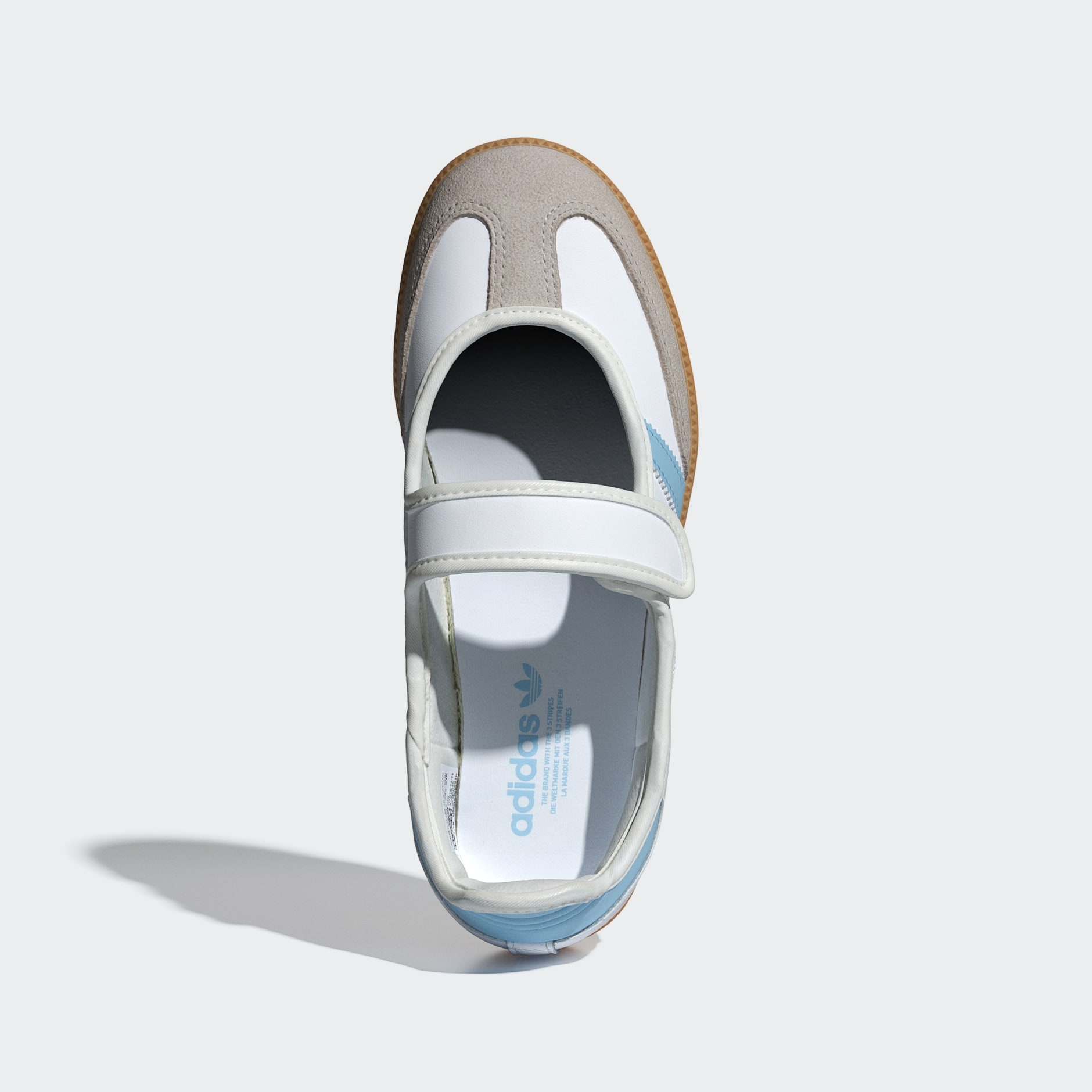 Samba Jane Shoes Kids - Cloud White / Clear Sky / Gum - view 2