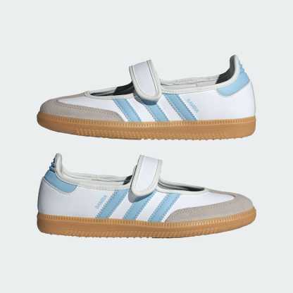 Samba Jane Shoes Kids - Cloud White / Clear Sky / Gum - view 7