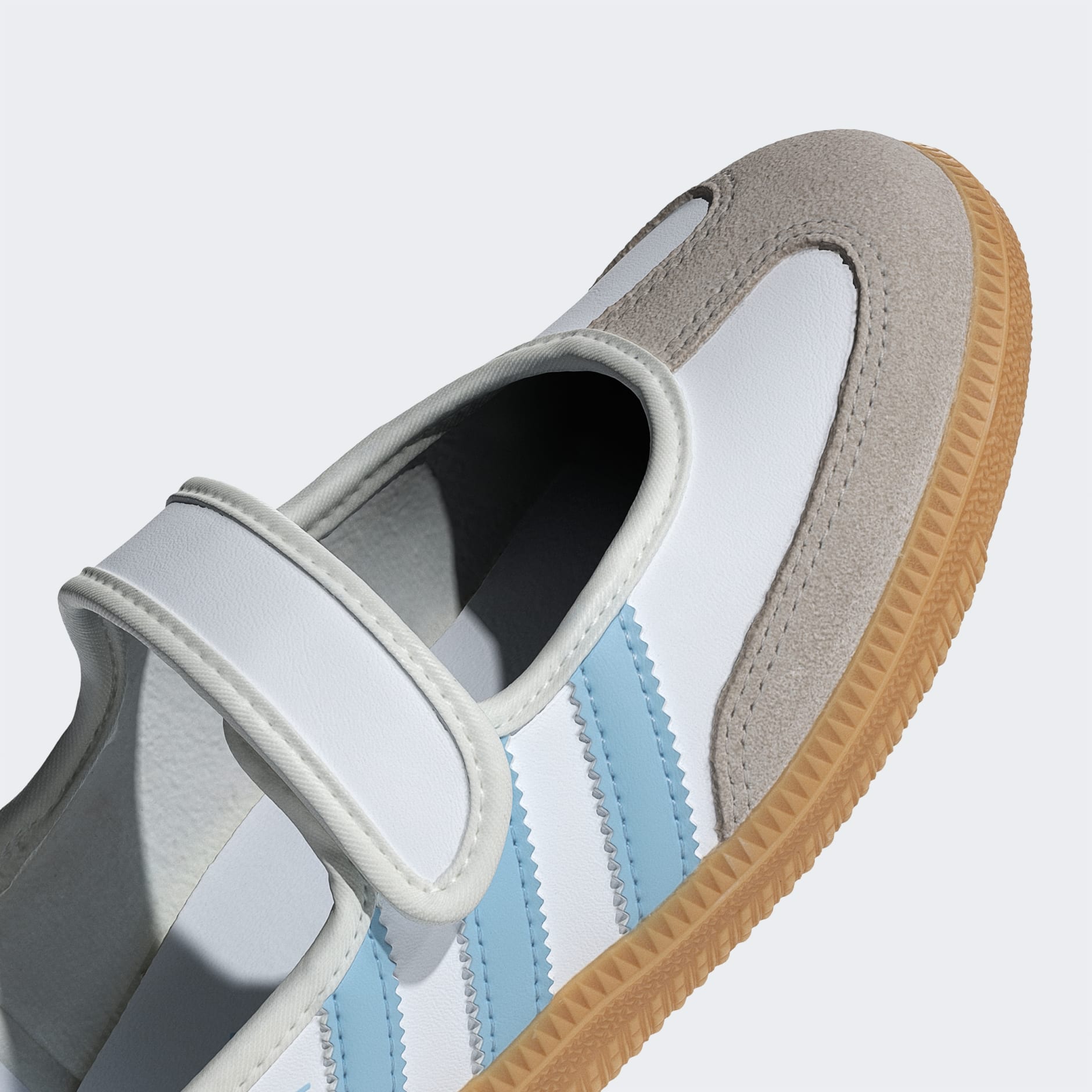 Samba Jane Shoes Kids - Cloud White / Clear Sky / Gum - view 8