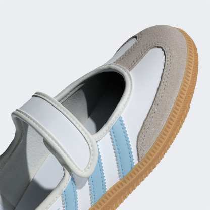 Samba Jane Shoes Kids - Cloud White / Clear Sky / Gum - view 8