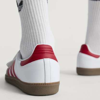 Samba Liverpool FC Shoes - Cloud White / Strawberry Red / Gum - view 8