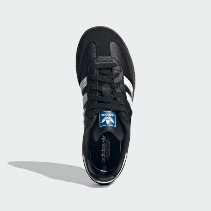 Samba OG Comfort Closure Elastic Lace Shoes Kids - Core Black / Cloud White / Gum - view 3