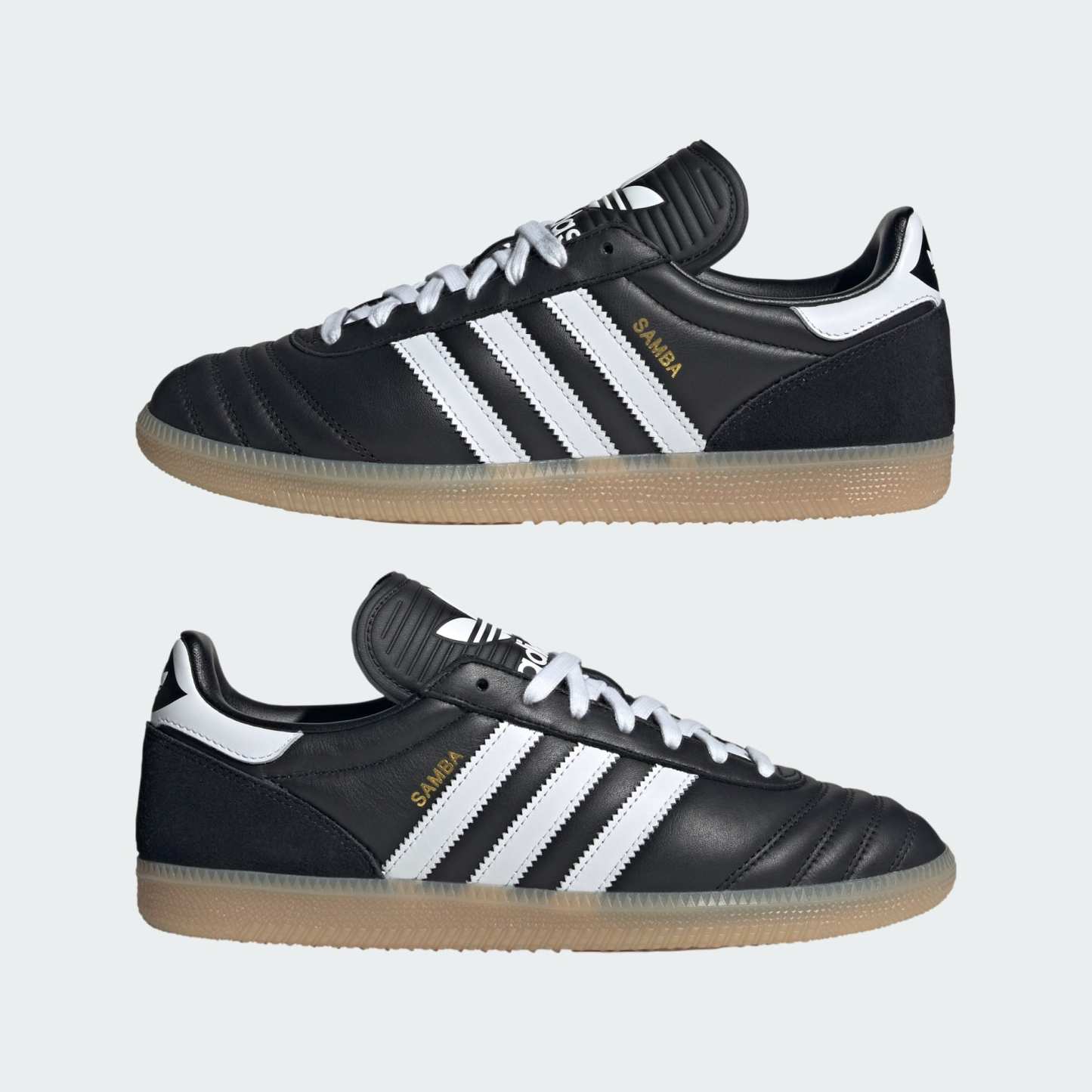 Samba Jp Shoes - Core Black / Cloud White / Gum - view 7