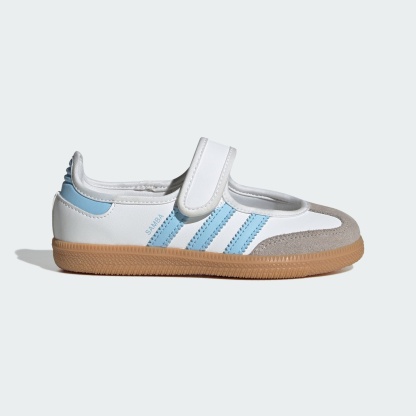 Samba Jane Shoes - Cloud White / Clear Sky / Gum - view 1