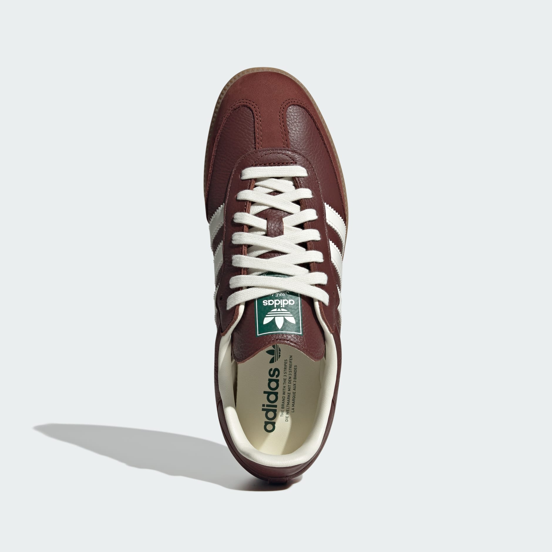 Samba OG Shoes - Fox Brown / Off White / Gum - view 2