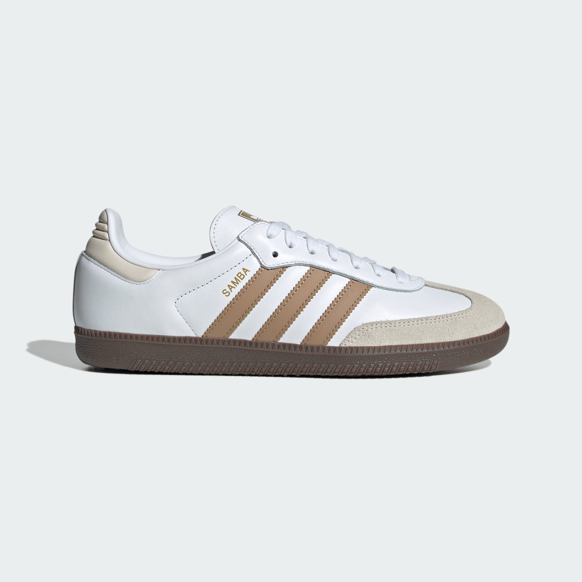 Samba OG Shoes - Cloud White / Cardboard / Gum - view 1