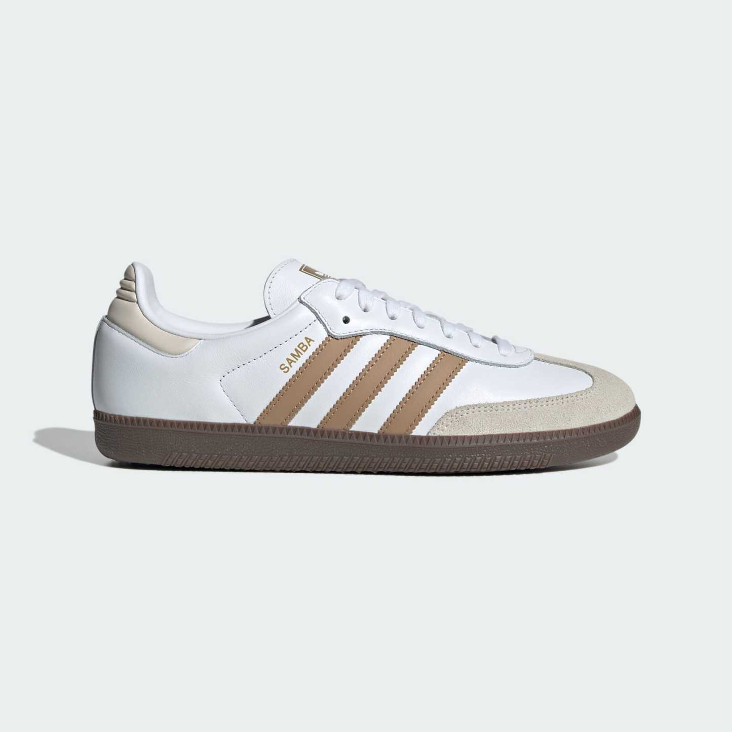 Samba OG Shoes - Cloud White / Cardboard / Gum - view 1