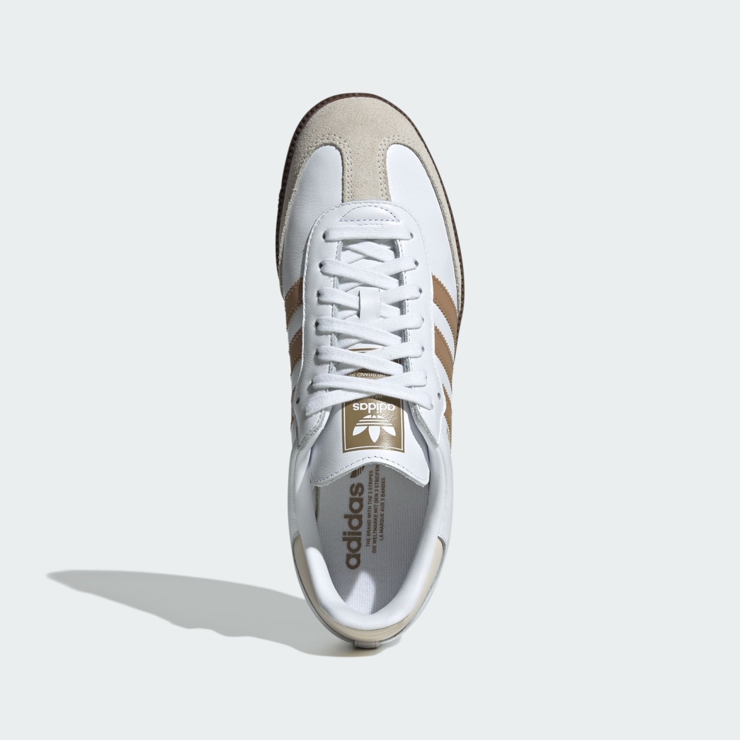 Samba OG Shoes - Cloud White / Cardboard / Gum - view 2