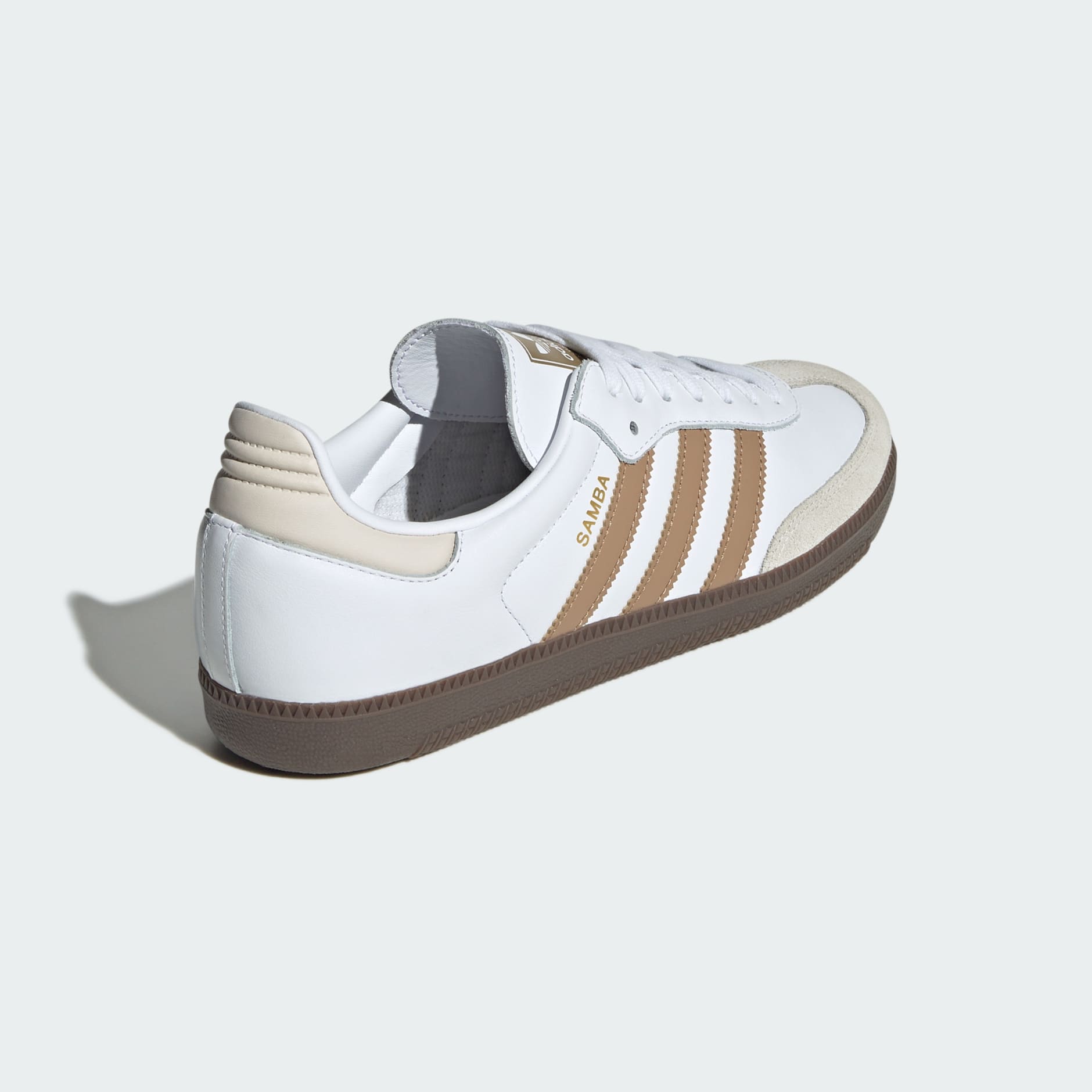 Samba OG Shoes - Cloud White / Cardboard / Gum - view 5