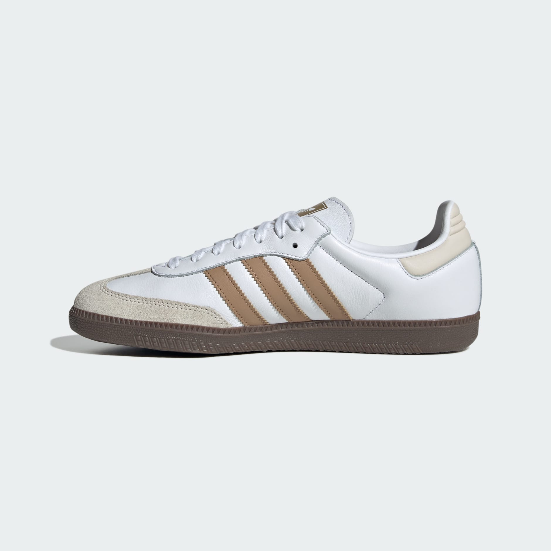 Samba OG Shoes - Cloud White / Cardboard / Gum - view 6