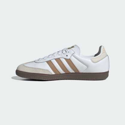 Samba OG Shoes - Cloud White / Cardboard / Gum - view 6