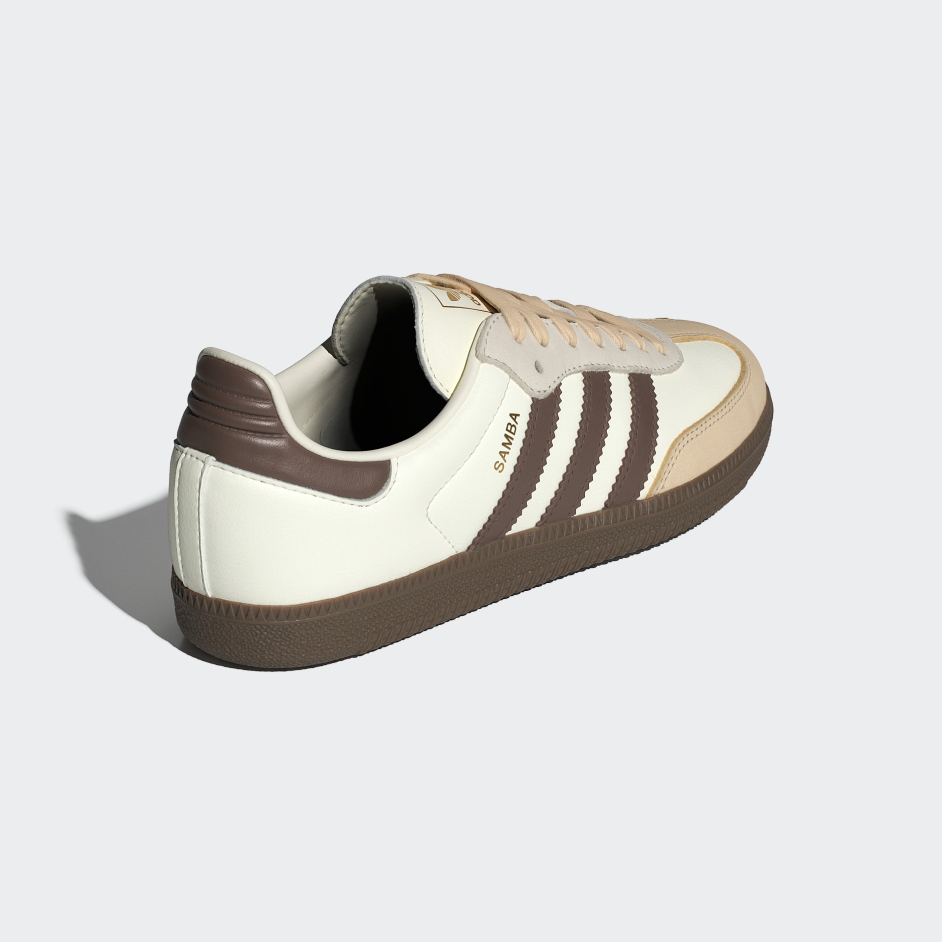 Samba OG Shoes - Off White / Earth Strata / Gum - view 5